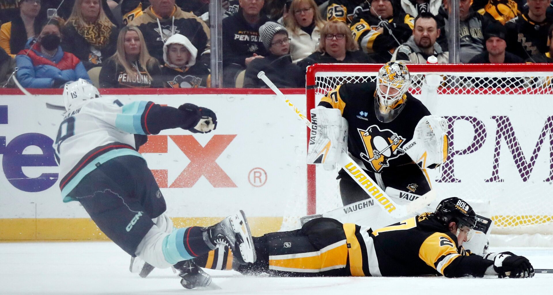 Nov. 22 Seattle Kraken vs Pittsburgh Penguins