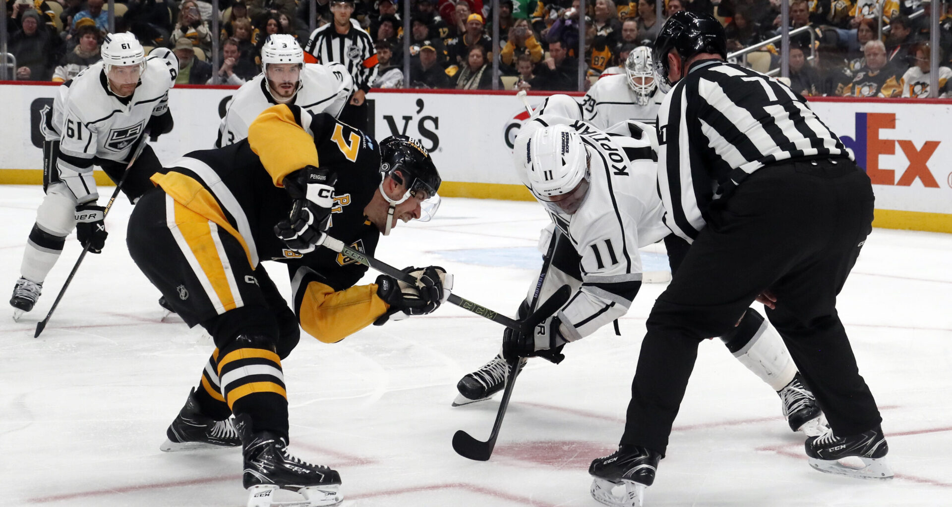 Nov 9 Los Angeles Kings at Pittsburgh Penguins