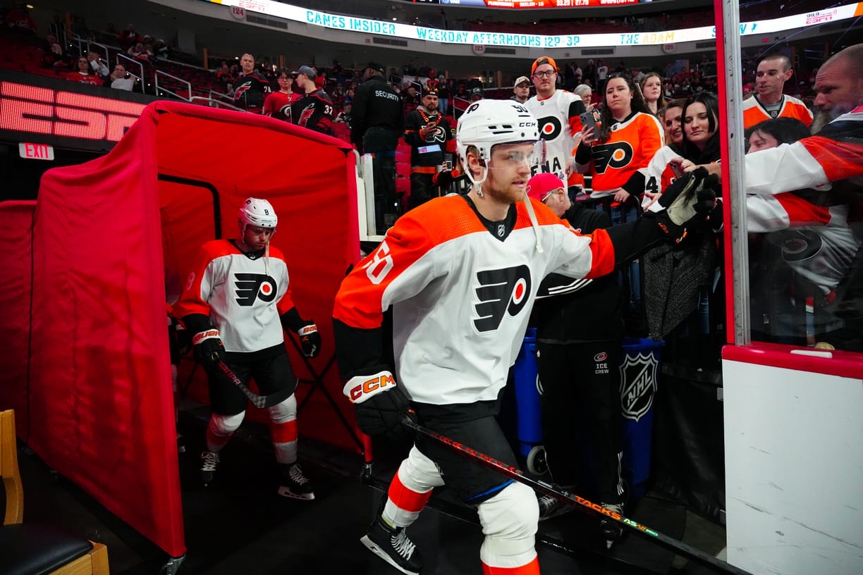 Flyers assign Adam Ginning to Lehigh Valley on conditioning loan