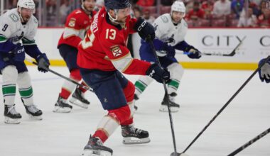 Goals flow in Panthers wild 8-5 win over Canucks