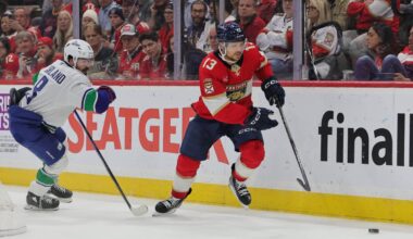 Garland questionable, Kampf expected to debut vs. Panthers