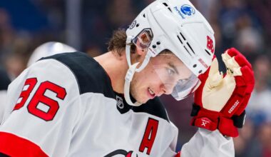With Jack Hughes out, will Devils turn to trade market for center help?