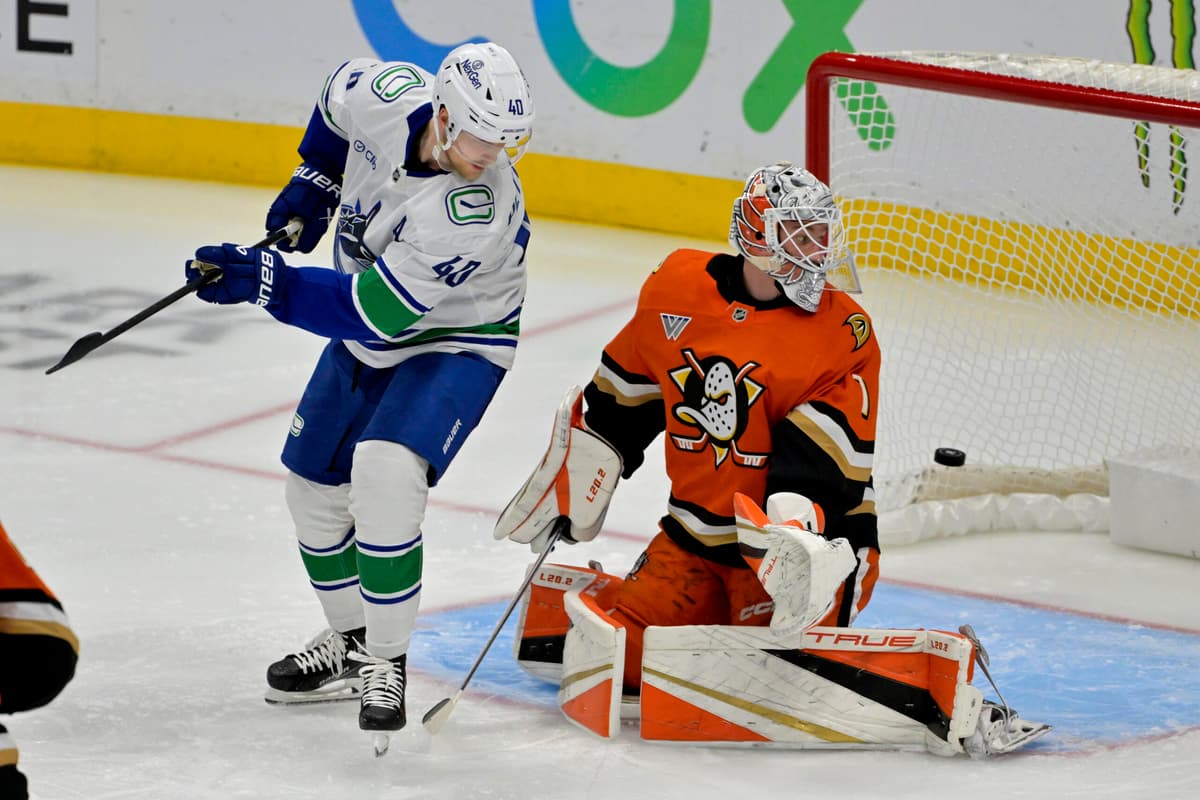 Tolopilo starts, Bains returns to lineup for Canucks vs. Ducks