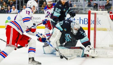 New York Rangers vs. Seattle Kraken Open Thread