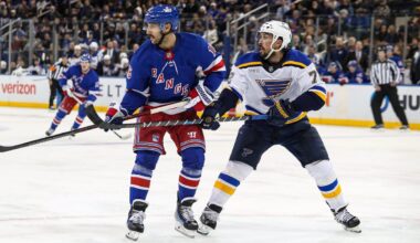 St. Louis Blues vs. New York Rangers Open Thread
