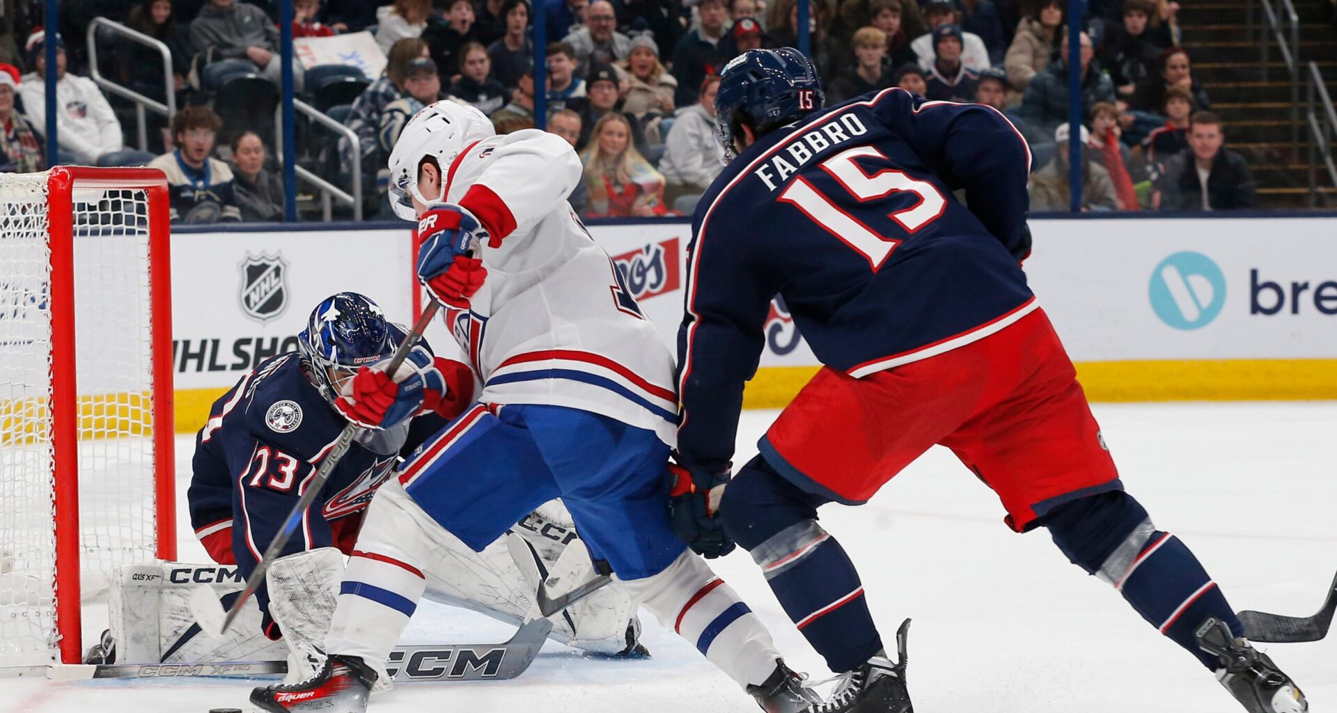 The Canadiens visit the Blue Jackets on Monday Night Hockey
