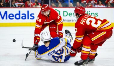 November 19th Buffalo Sabres vs Calgary Flames