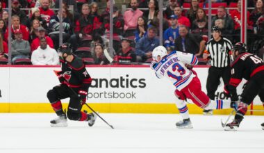 New York Rangers vs. Carolina Hurricanes Open Thread