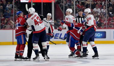 The Capitals Have a Key Injury Upfront to Deal With