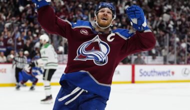 Avalanche’s Gabriel Landeskog scores first regular season goal in over three years