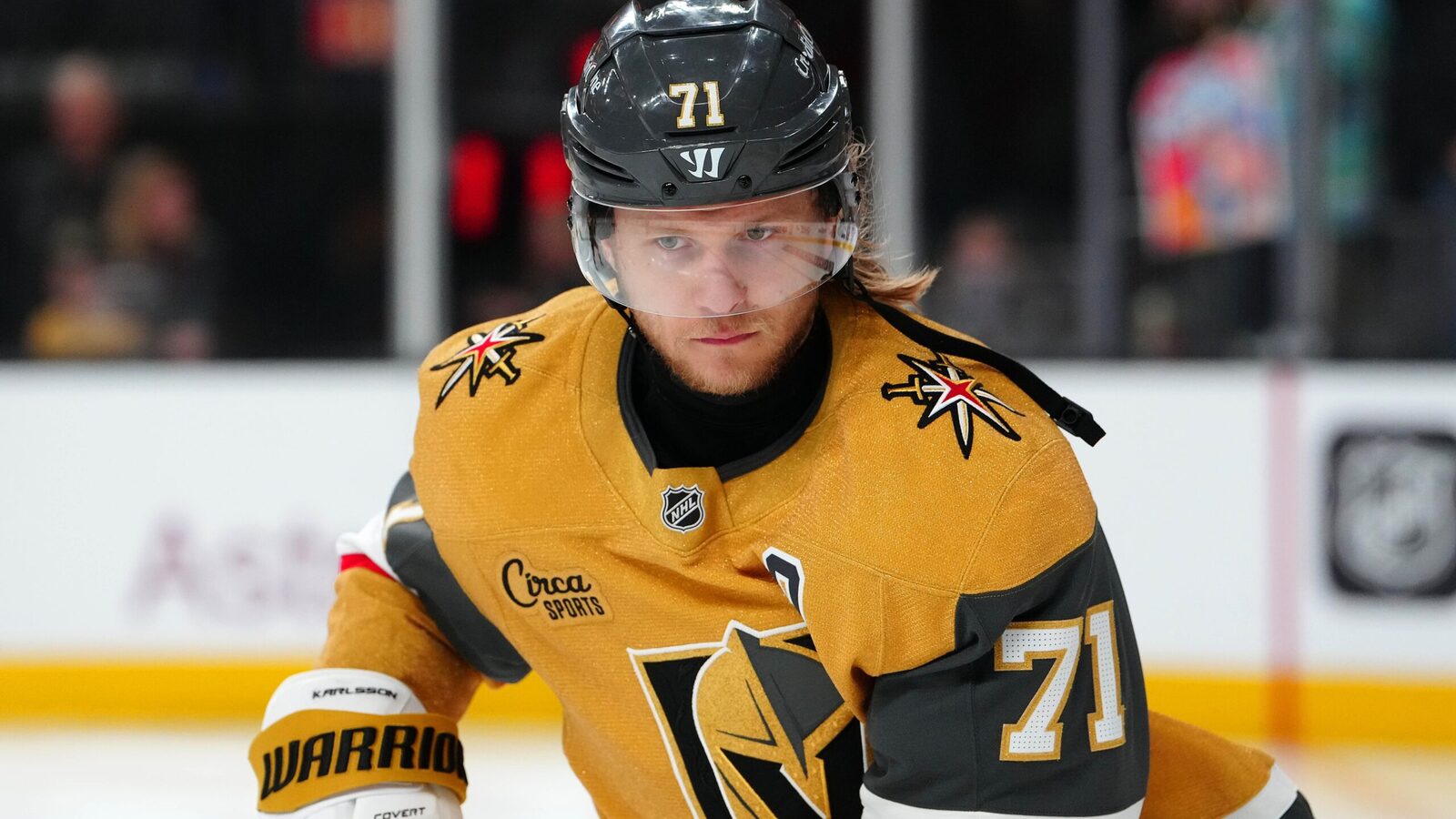 Golden Knights place William Karlsson on injured reserve