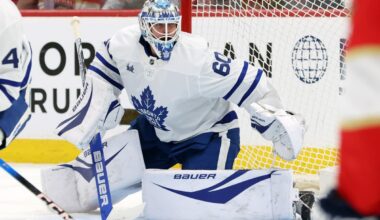 Joseph Woll projected to start vs. Blue Jackets, Brandon Carlo resumes skating