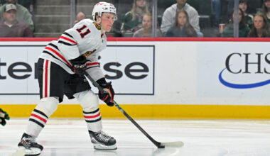 Blackhawks Recall Oliver Moore, Place Jason Dickinson On IR