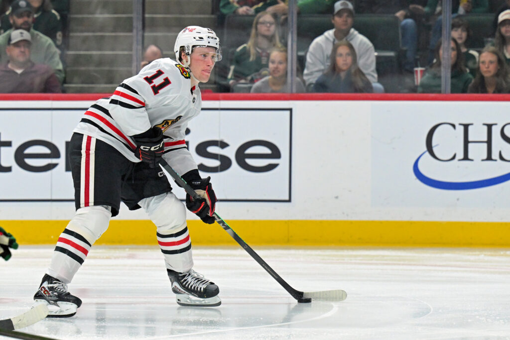 Blackhawks Recall Oliver Moore, Place Jason Dickinson On IR