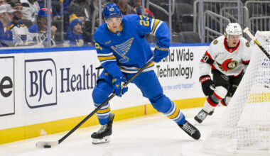 St. Louis Blues Reassign Logan Mailloux, Recall Hunter Skinner