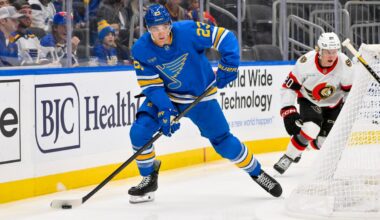 Blues send Logan Mailloux to AHL’s Springfield Thunderbirds