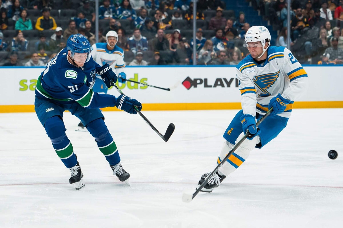 Blues assign Logan Mailloux to AHL for what GM Doug Armstrong calls ‘a reset’