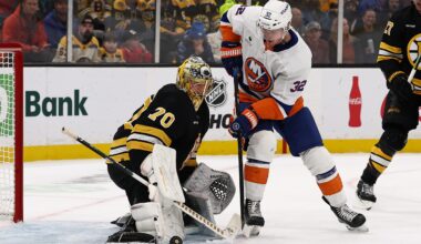 Nov. 4 New York Islanders Vs Boston Bruins