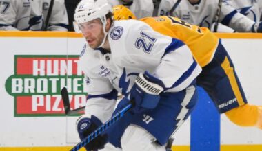 Brayden Point, Erik Cernak to miss game against Flyers; Cernak out week-to-week