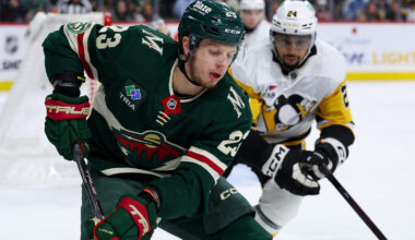 Wild’s Marco Rossi out for ‘a little bit’ with lower-body injury