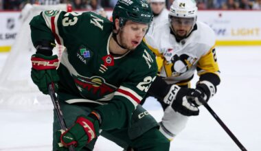 Wild’s Marco Rossi out for ‘a little bit’ with lower-body injury