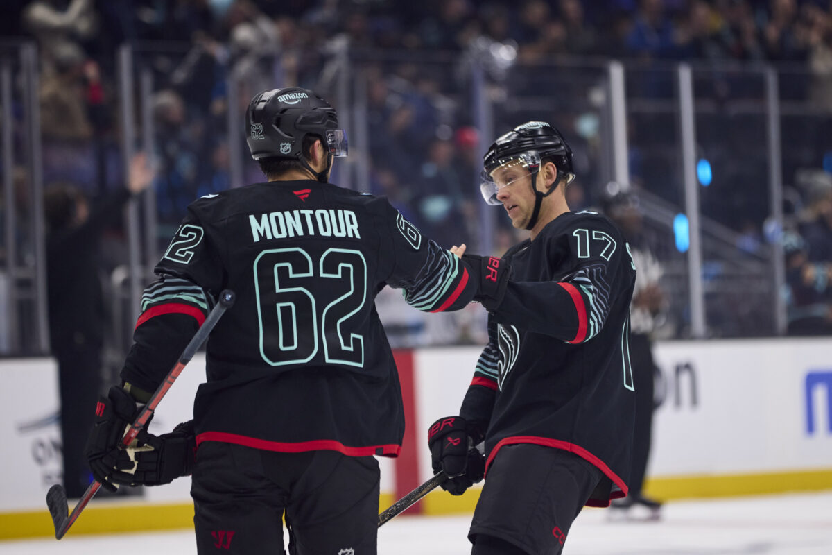 Brandon Montour Jaden Schwartz Seattle Kraken