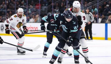 Seattle Kraken Bounce Back, Hold Off Chicago Blackhawks in 3-1 Win — Emerald City Spectrum