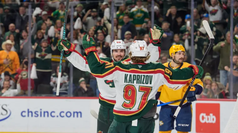 Why Wild got bizarre OT game-winning goal vs. Predators even though puck never went in the net image