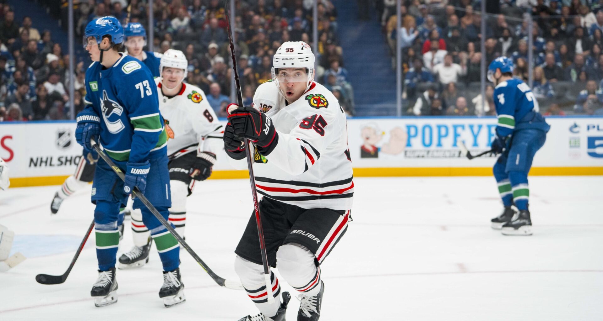Back on Track: Blackhawks Defeat Canucks 5-2