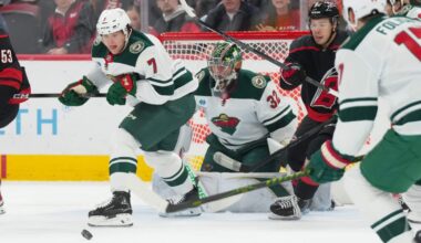 Filip Gustavsson rebounds after wacky first period, but Wild fall short: Takeaways