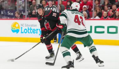 Wild Humbled Further With 4-3 Loss to Hurricanes - Wilderness Walk
