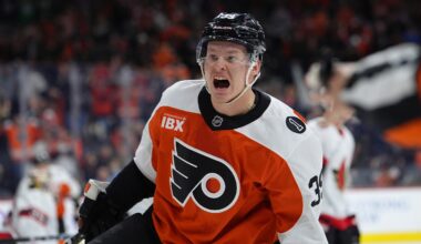 Flyers’ Matvei Michkov impresses over his first 100 NHL games