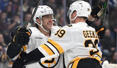 Bruins shaking up top two lines vs. Kings - 98.5 The Sports Hub