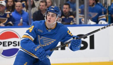 Blues power rankings: Dalibor Dvorsky delivering, ‘DJ Neighbours’ and a kiss cam reaction