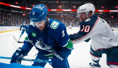 Conor Garland’s team-best CF% helps Canucks beat Blue Jackets