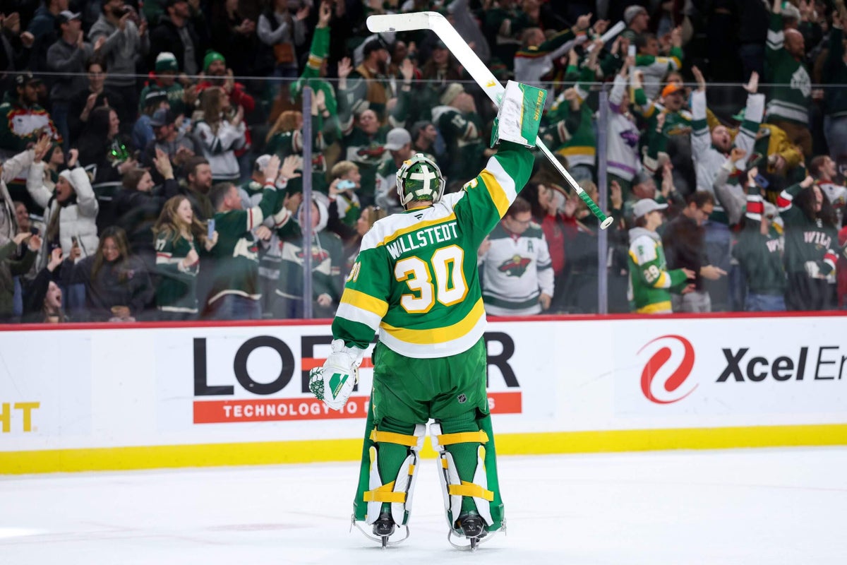 Jesper Wallstedt gets second straight start, records first home shutout: Takeaways