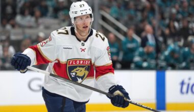 Panthers’ Eetu Luostarinen out week-to-week after barbecue accident