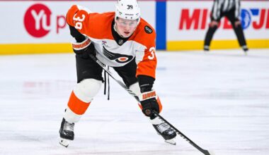 Why Flyers forward Matvei Michkov may still be getting limited minutes