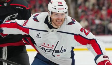 Capitals’ Nic Dowd out day-to-day with upper-body injury