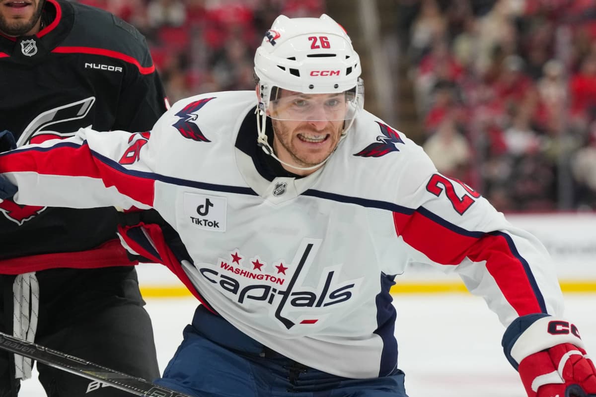 Capitals’ Nic Dowd out day-to-day with upper-body injury