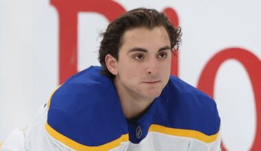 Sabres’ Michael Kesselring leaves game with lower-body injury