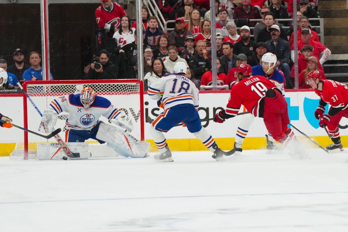 Edmonton Oilers Best Carolina Hurricanes In Overtime