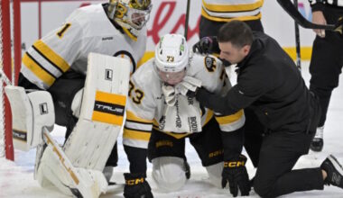 NHL Injuries: Boston Bruins defenseman Charlie McAvoy may need surgery