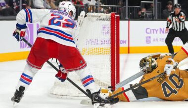 Rangers Unable to Complete the Comeback, Fall to the Golden Knights 3-2
