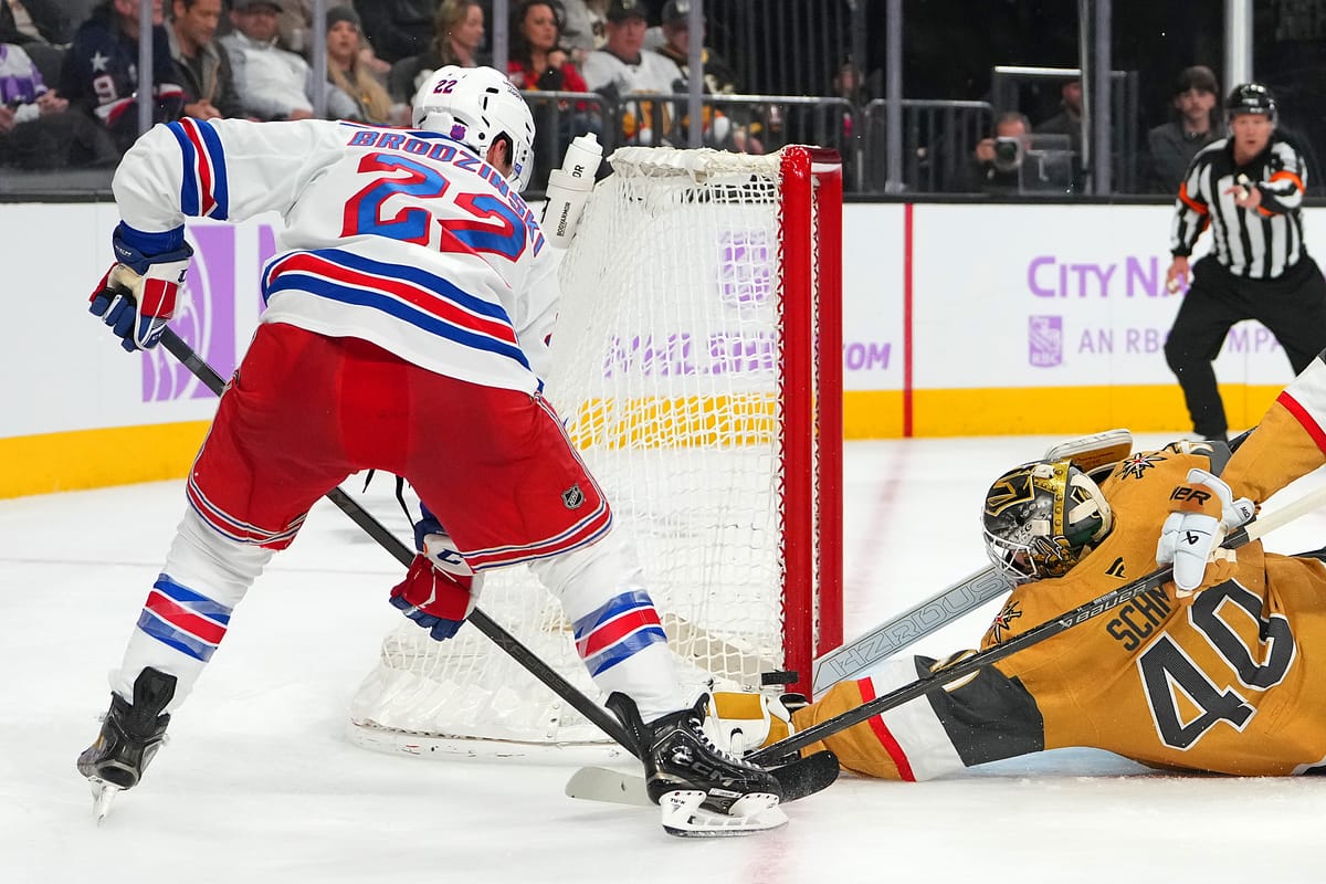 Rangers Unable to Complete the Comeback, Fall to the Golden Knights 3-2