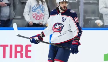 Blue Jackets’ Kirill Marchenko to miss game against Capitals