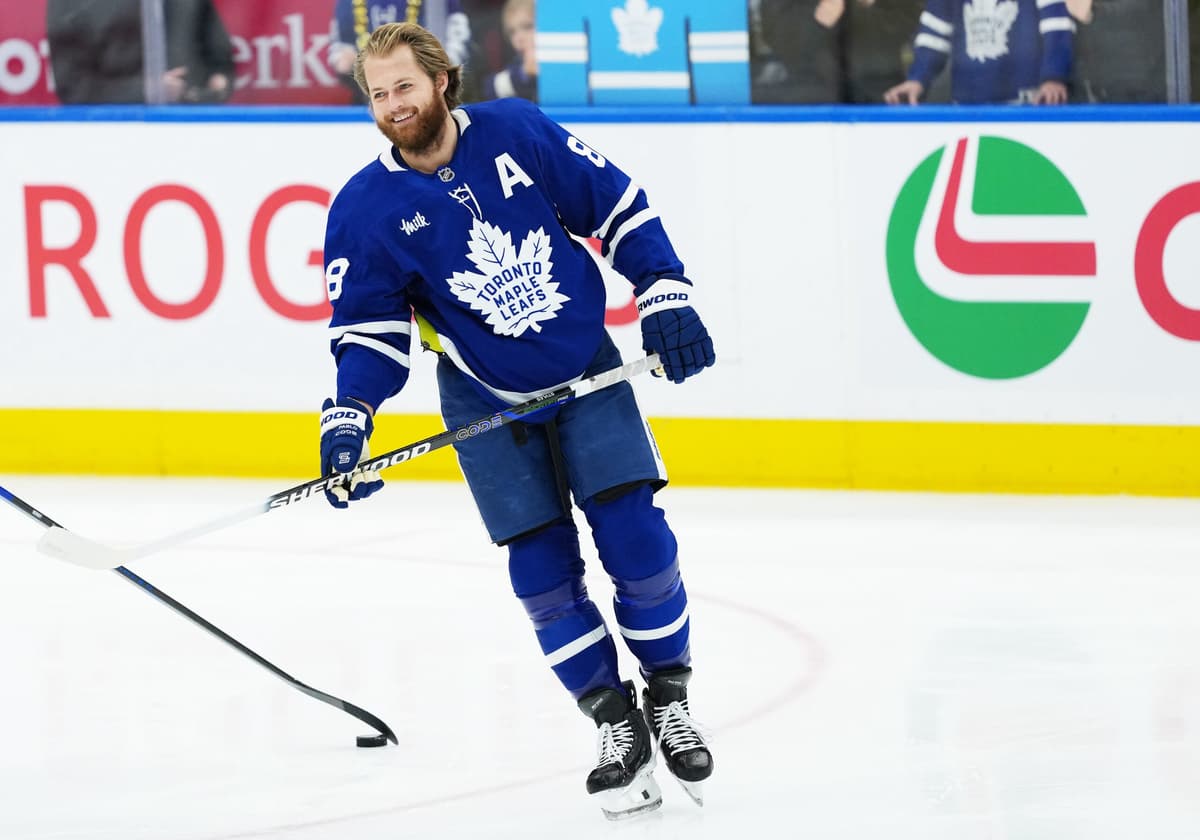 Leafs’ William Nylander out vs. Capitals with illness