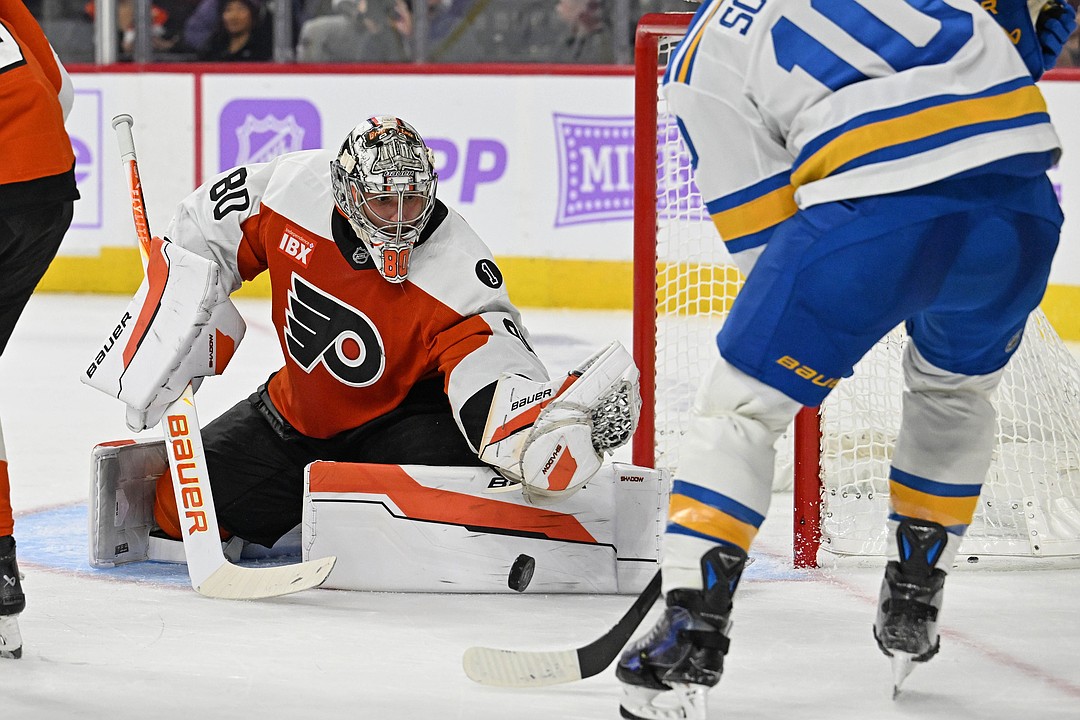The new number one: Dan Vladar continues to shine in net for the Flyers - On Pattison