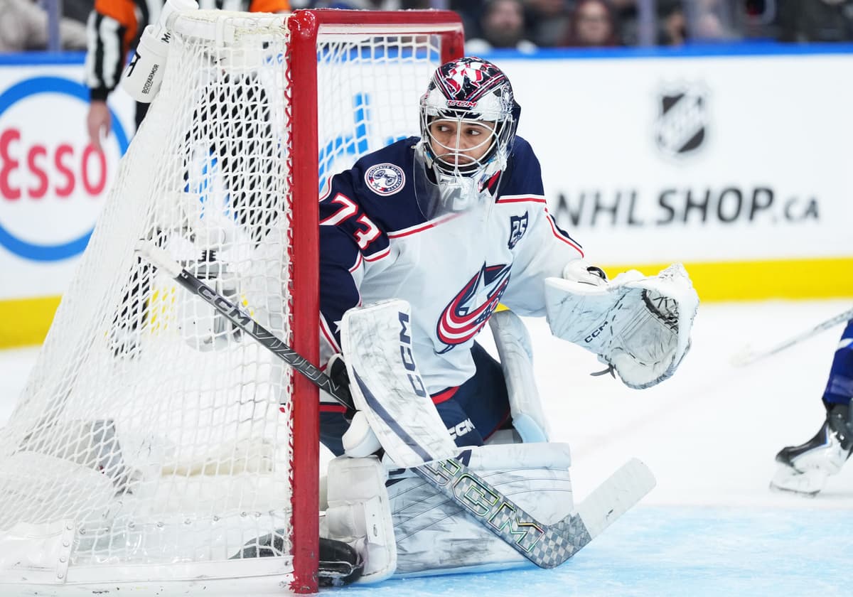 Mental toughness fuelling Jet Greaves’ rise to stardom in Blue Jackets’ crease