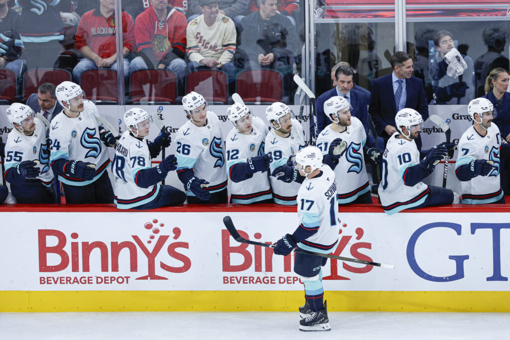 Kraken's Jaden Schwartz Out Six Weeks